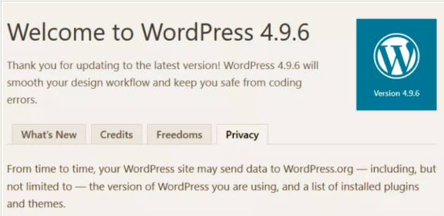 WordPress 4.9.6 RC1發布